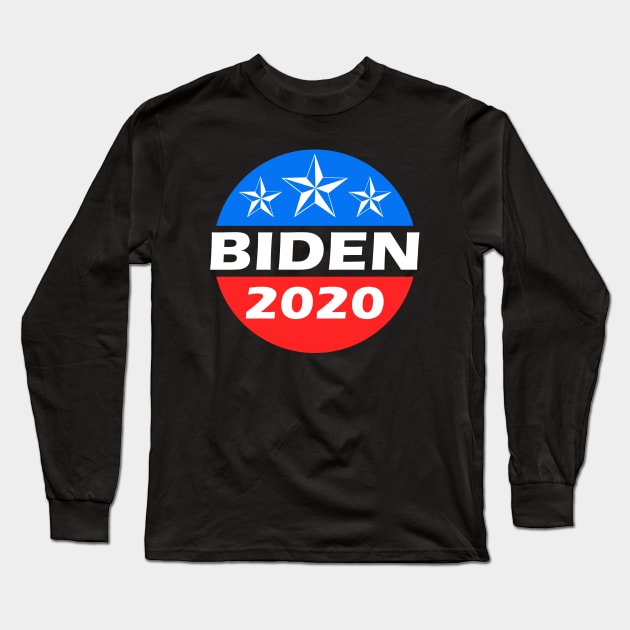 BIDEN 2020 Long Sleeve T-Shirt by STRANGER